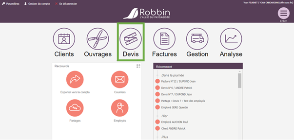 ROBBIN-devis